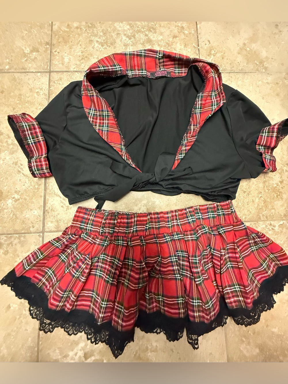 Hustler school girl lingerie